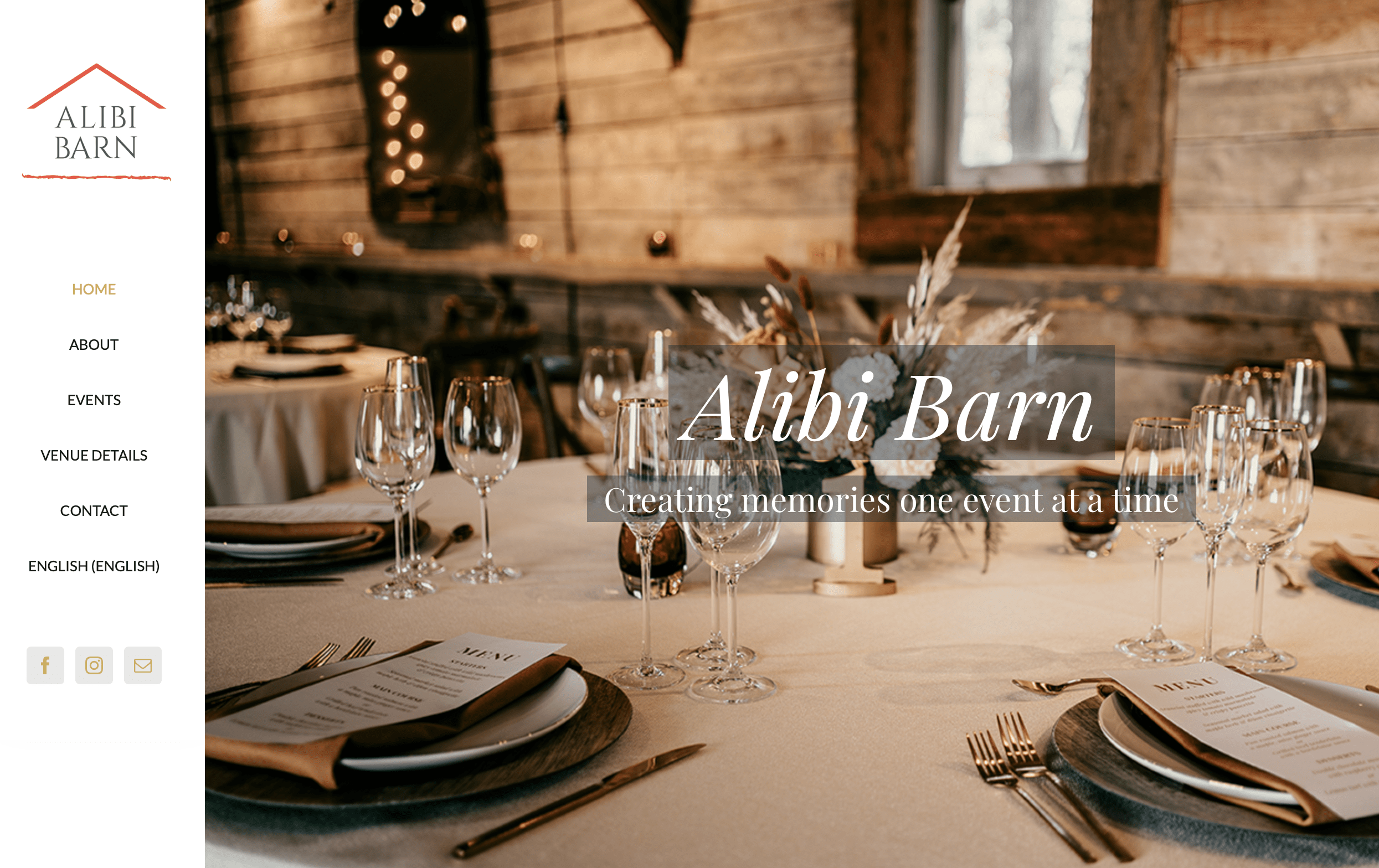 Alibi Barn Event Venue