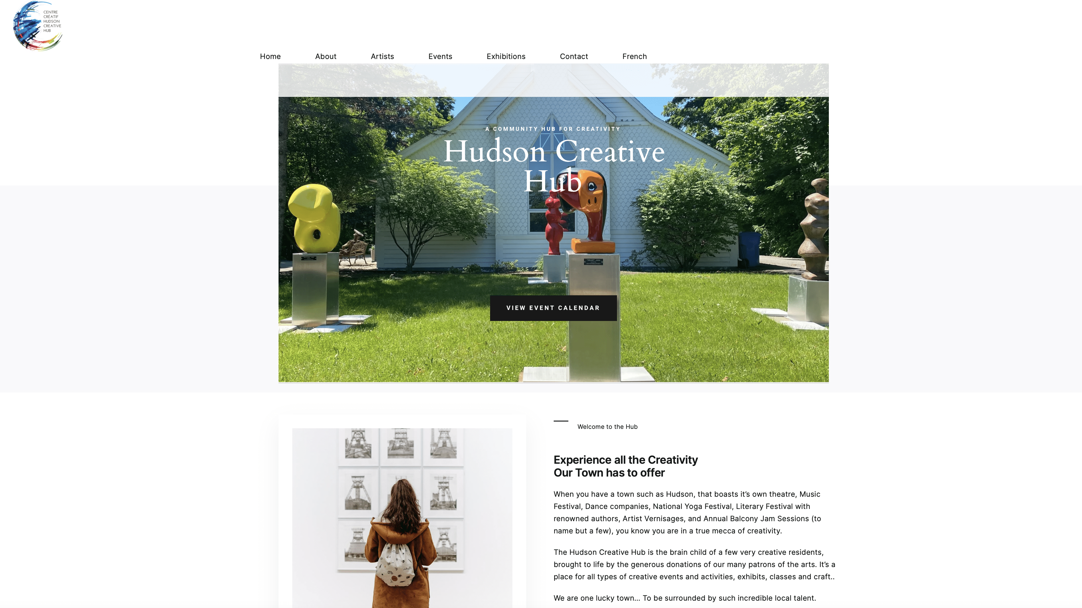 Hudson Creative Hub Website by Website Girl